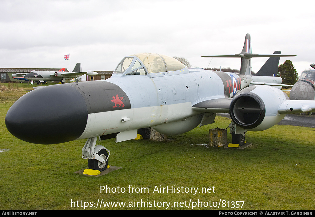 Aircraft Photo of WS832 | Gloster Meteor NF14 | UK - Air Force | AirHistory.net #81357