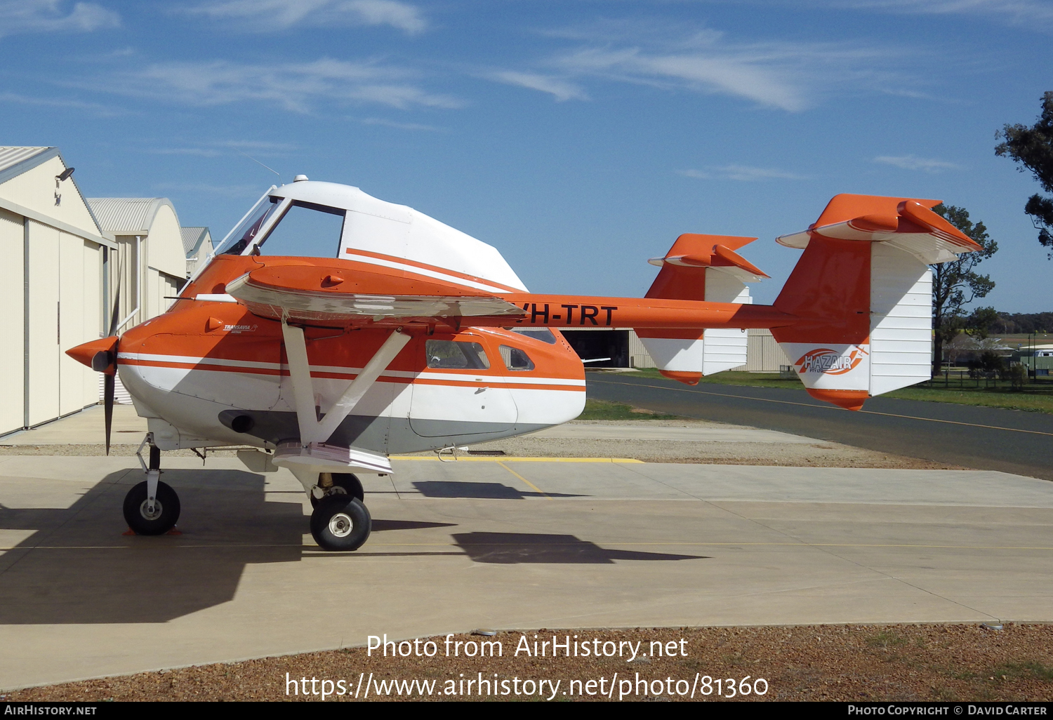 Aircraft Photo of VH-TRT | Transavia PL-12 Skyfarmer T300A | Hazair | AirHistory.net #81360