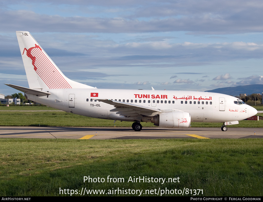 Aircraft Photo of TS-IOL | Boeing 737-6H3 | Tunisair | AirHistory.net #81371