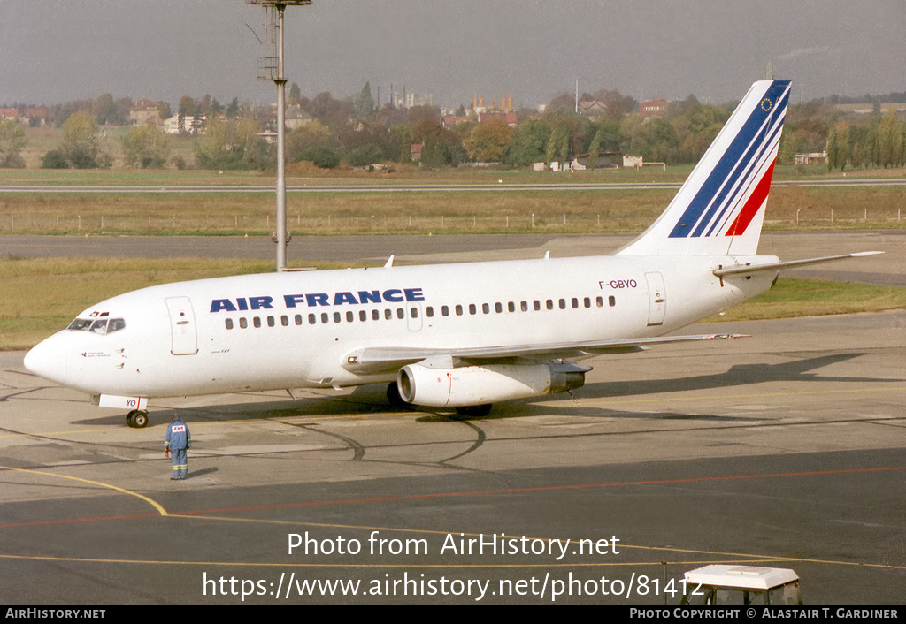 Aircraft Photo of F-GBYO | Boeing 737-228/Adv | Air France | AirHistory.net #81412