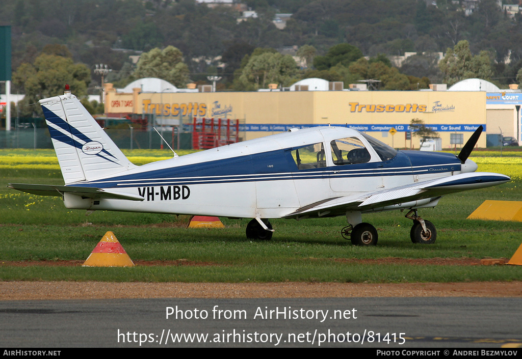 Aircraft Photo of VH-MBD | Piper PA-28-180 Cherokee C | AirHistory.net #81415