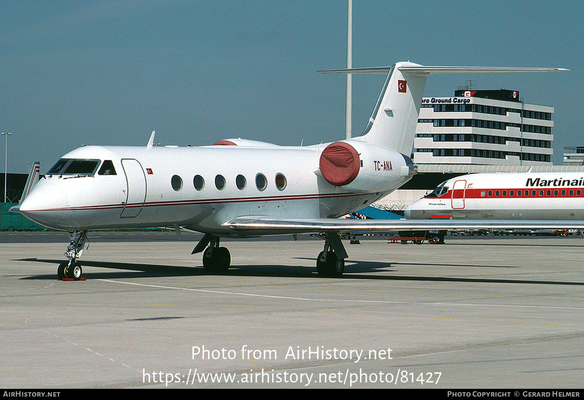 Aircraft Photo of TC-ANA | Gulfstream Aerospace G-IV Gulfstream IV | Turkey Government | AirHistory.net #81427