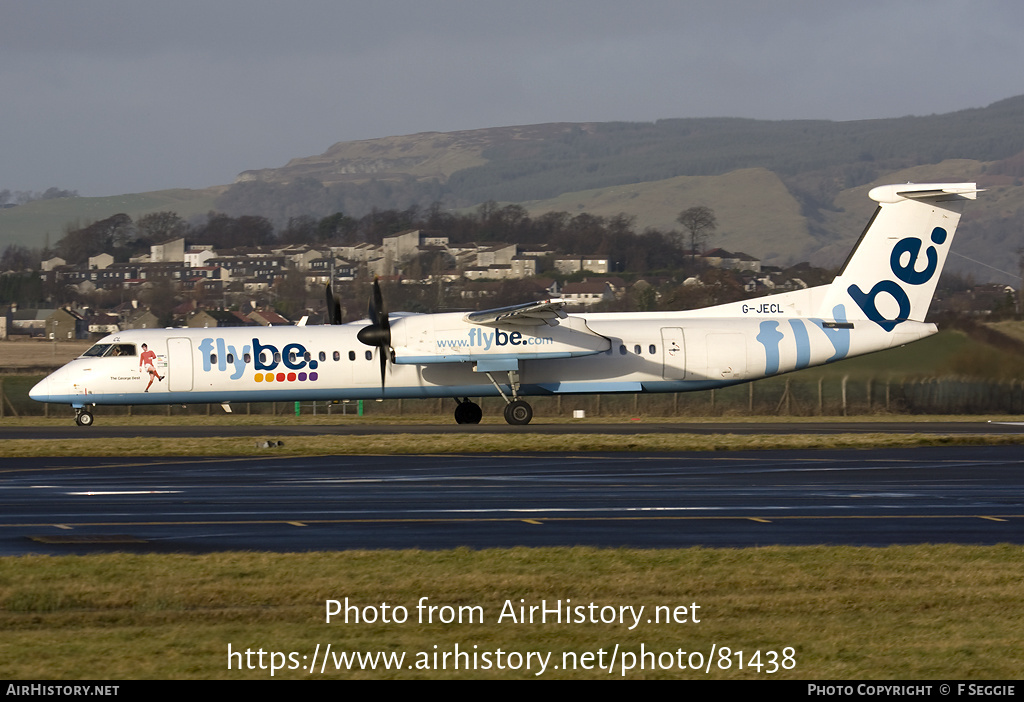 Aircraft Photo of G-JECL | Bombardier DHC-8-402 Dash 8 | Flybe | AirHistory.net #81438