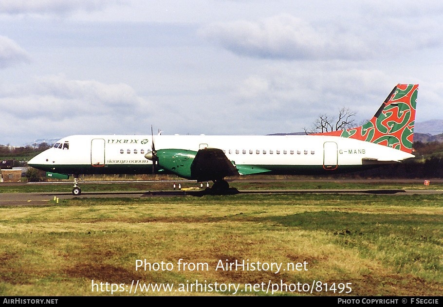 Aircraft Photo of G-MANB | British Aerospace ATP | Manx Airlines | AirHistory.net #81495