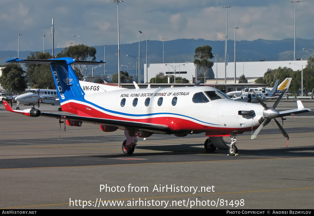 Aircraft Photo of VH-FGS | Pilatus PC-12/45 | Royal Flying Doctor Service - RFDS | AirHistory.net #81498