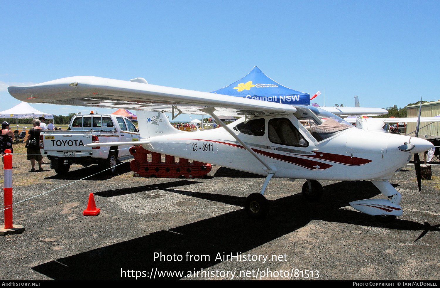 Aircraft Photo of 23-8911 | Tecnam P92 Eaglet G5 | AirHistory.net #81513