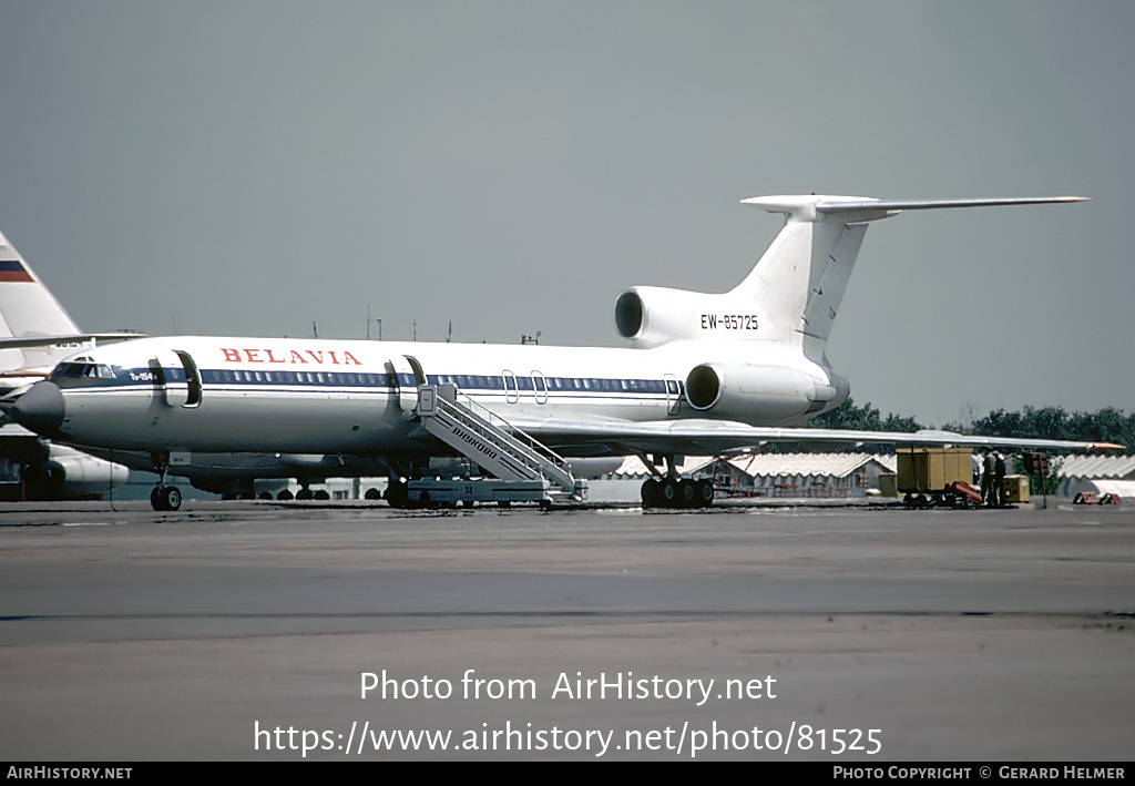 Aircraft Photo of EW-85725 | Tupolev Tu-154M | Belavia | AirHistory.net #81525