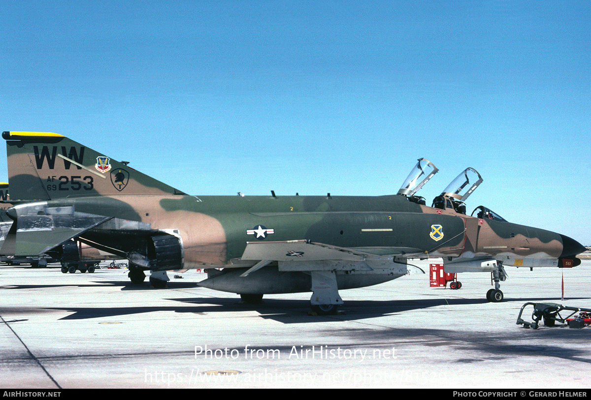 Aircraft Photo of 69-7253 / AF69-253 | McDonnell Douglas F-4G Phantom II | USA - Air Force | AirHistory.net #81529