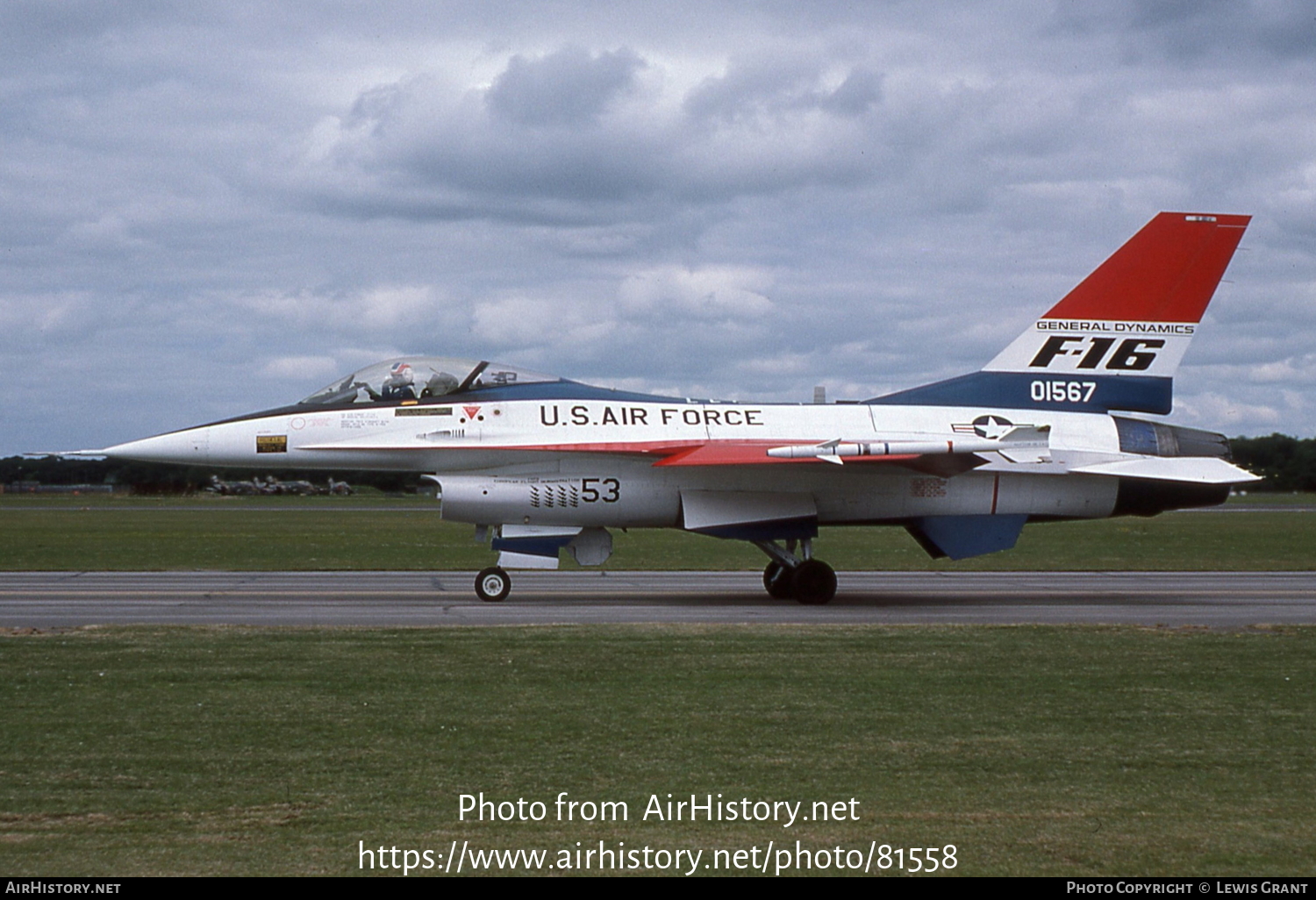 Aircraft Photo of 72-1567 / 01567 | General Dynamics YF-16 Fighting Falcon | USA - Air Force | AirHistory.net #81558