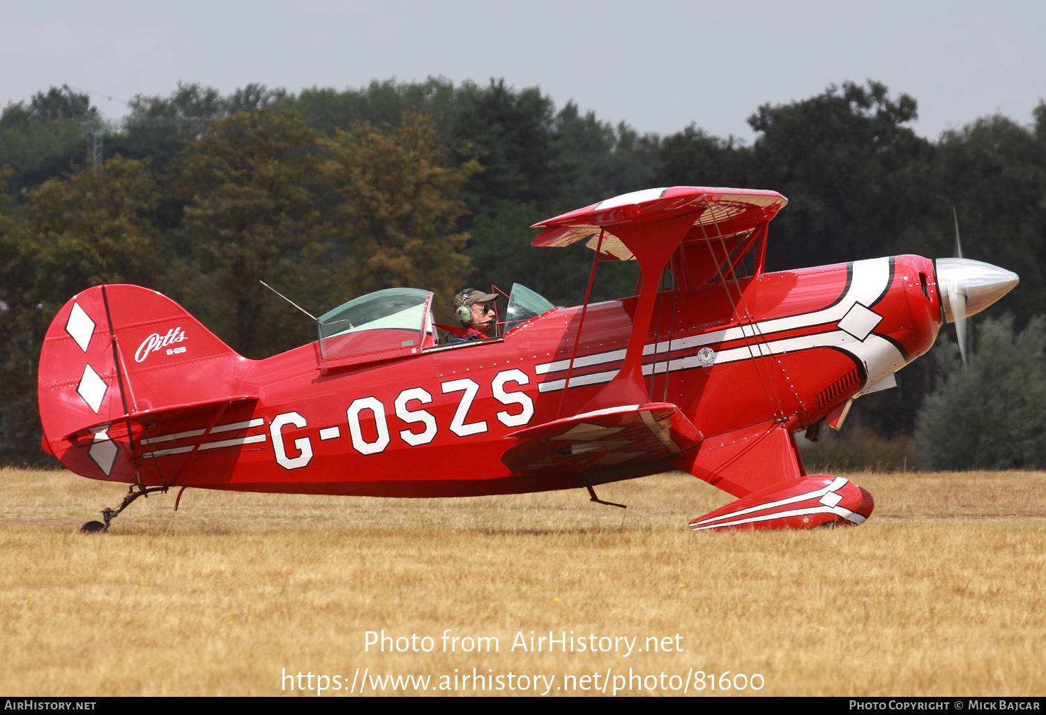 Aircraft Photo of G-OSZS | Pitts S-2S Special | AirHistory.net #81600