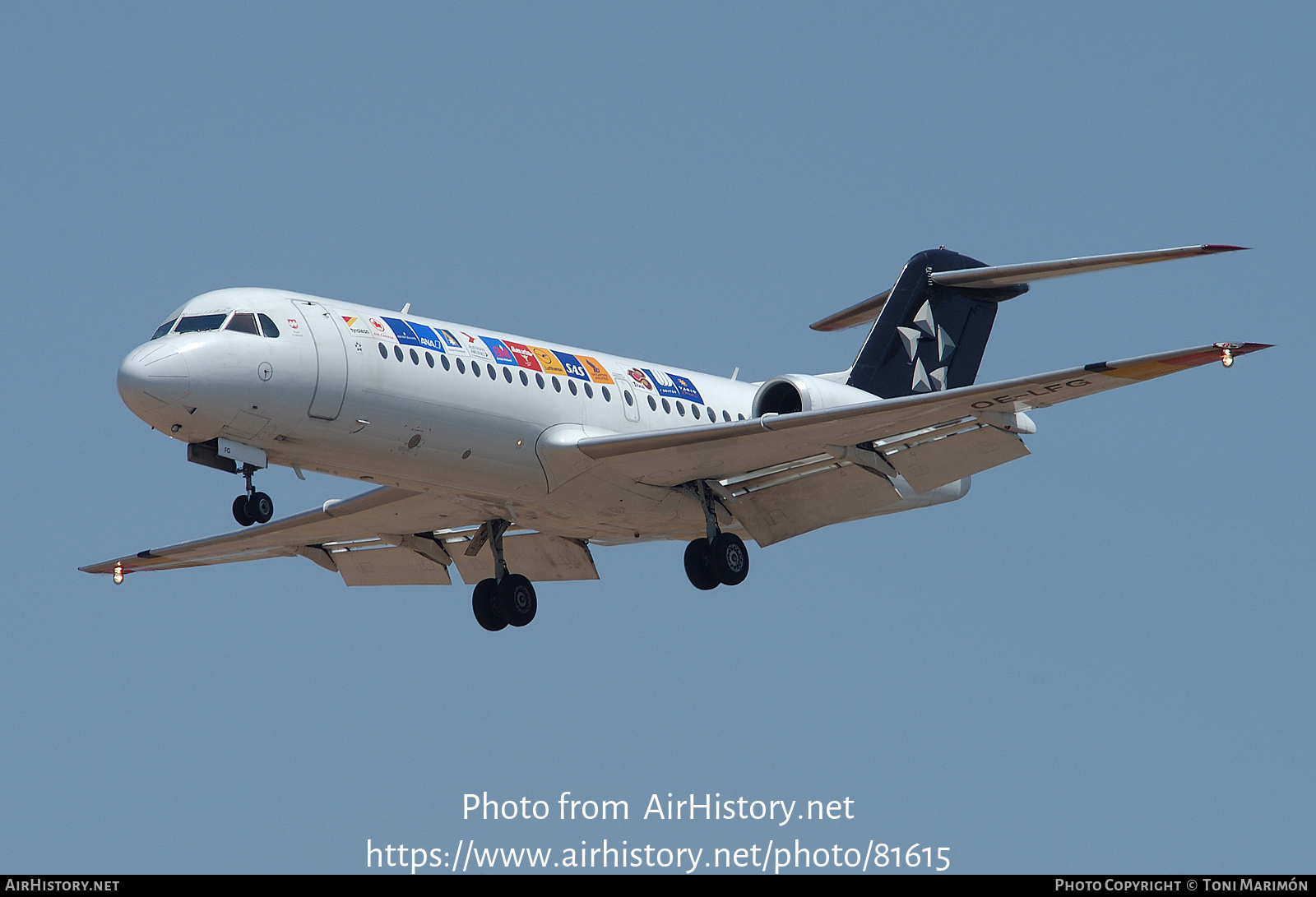 Aircraft Photo of OE-LFG | Fokker 70 (F28-0070) | Tyrolean Airways | AirHistory.net #81615