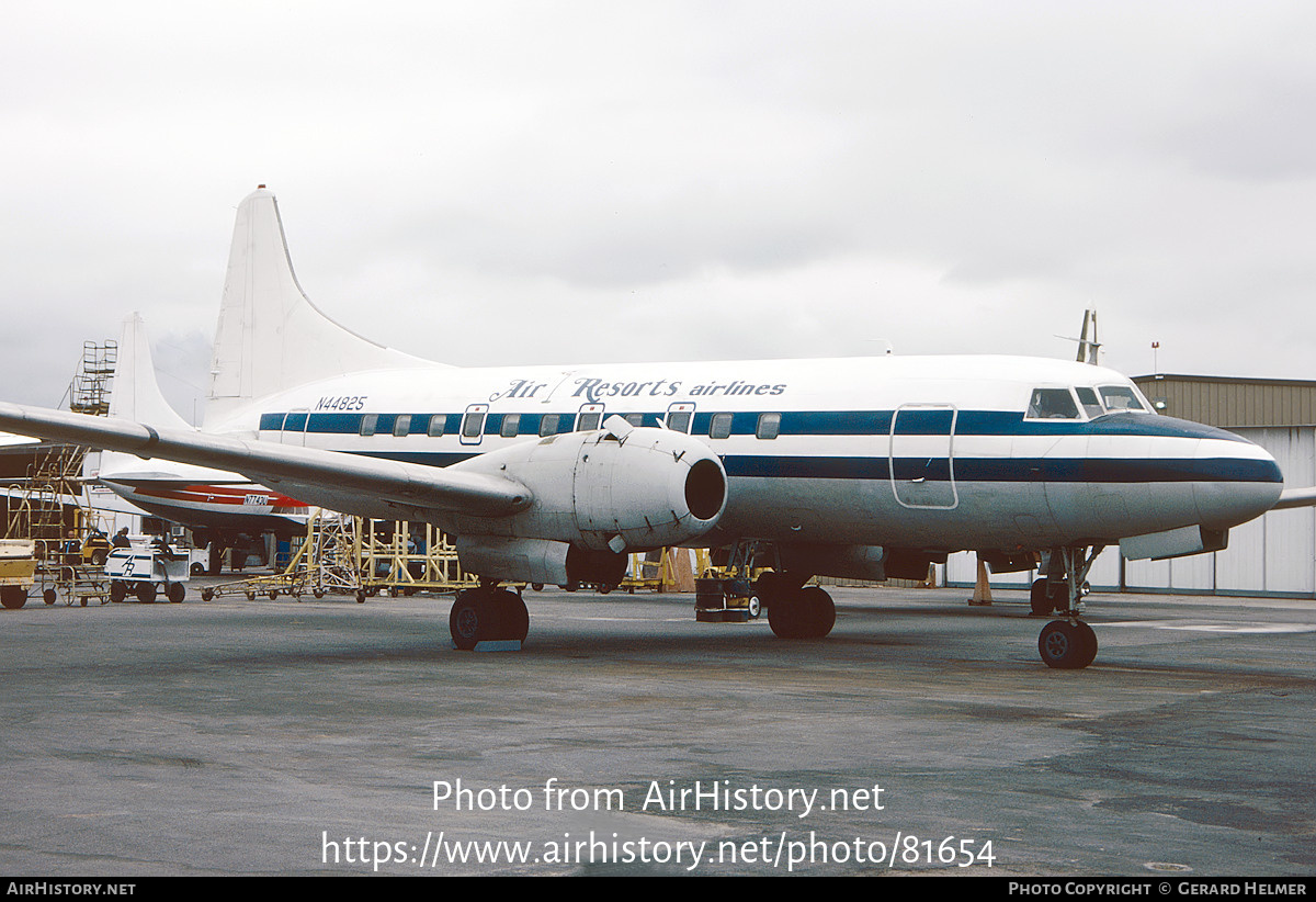 Aircraft Photo of N44825 | Convair 440-80 Metropolitan | Air Resorts Airlines | AirHistory.net #81654