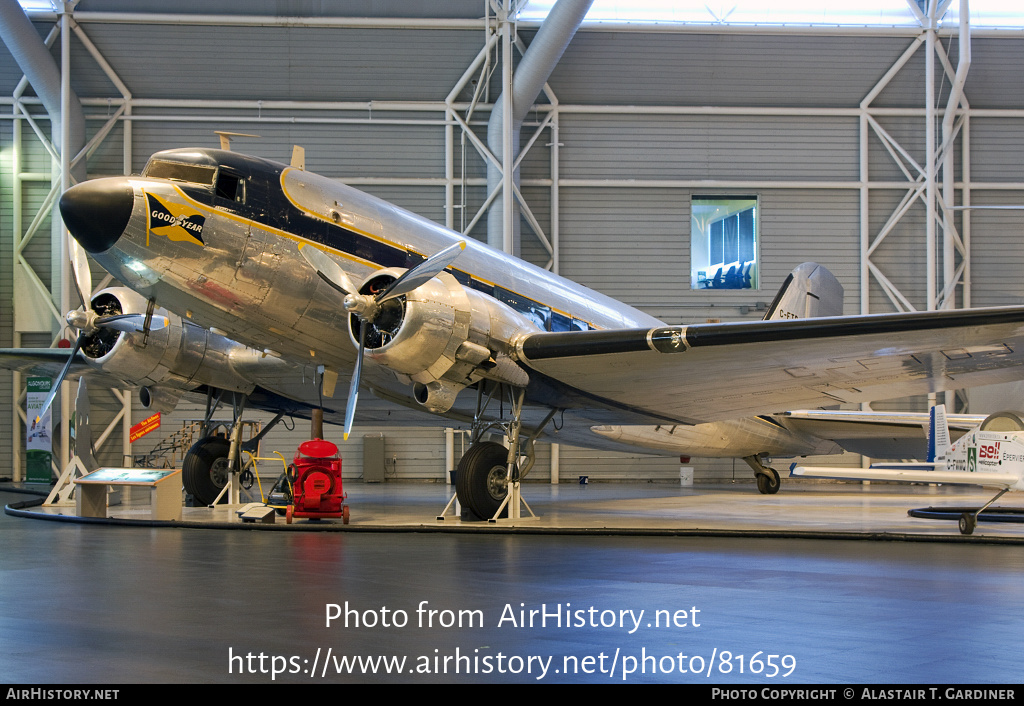 Aircraft Photo of C-FTDJ | Douglas DC-3(A) | Goodyear | AirHistory.net #81659