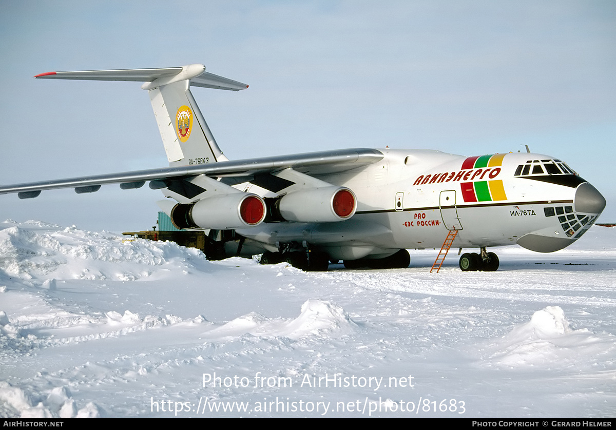 Aircraft Photo of RA-76843 | Ilyushin Il-76TD | Aviaenergo | AirHistory.net #81683