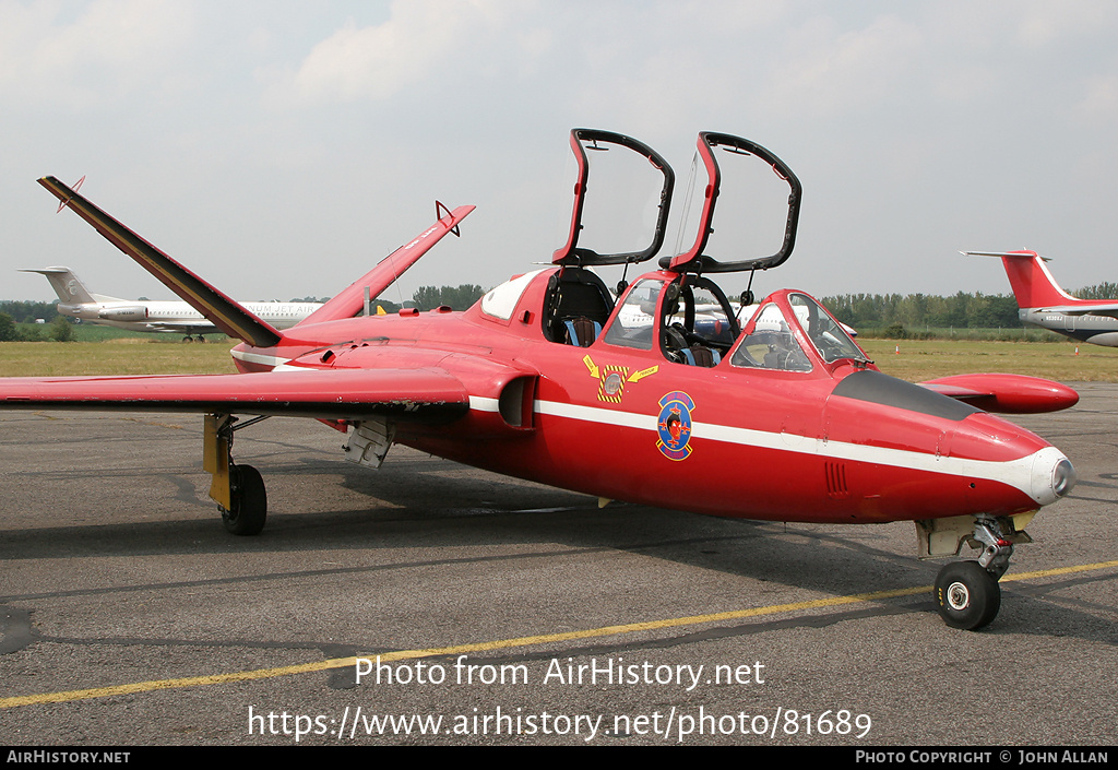 Aircraft Photo of MT40 | Fouga CM-170R Magister | Belgium - Air Force | AirHistory.net #81689