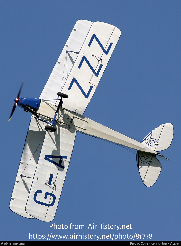 Aircraft Photo of G-AZZZ | De Havilland D.H. 82A Tiger Moth II | AirHistory.net #81738