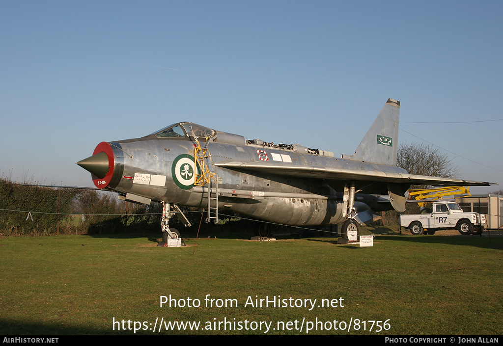 Aircraft Photo of 53-686 | English Electric Lightning F53 | Saudi Arabia - Air Force | AirHistory.net #81756