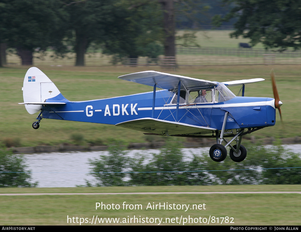 Aircraft Photo of G-ADKK | De Havilland D.H. 87B Hornet Moth | AirHistory.net #81782