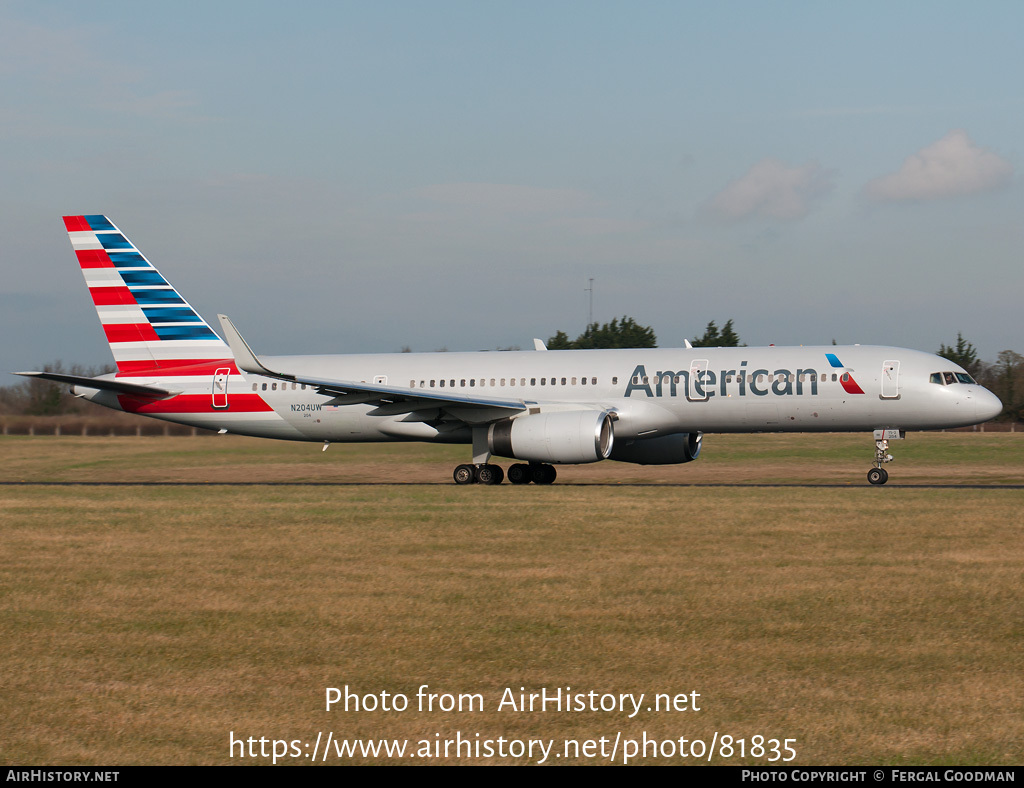 Aircraft Photo of N204UW | Boeing 757-23N | American Airlines | AirHistory.net #81835