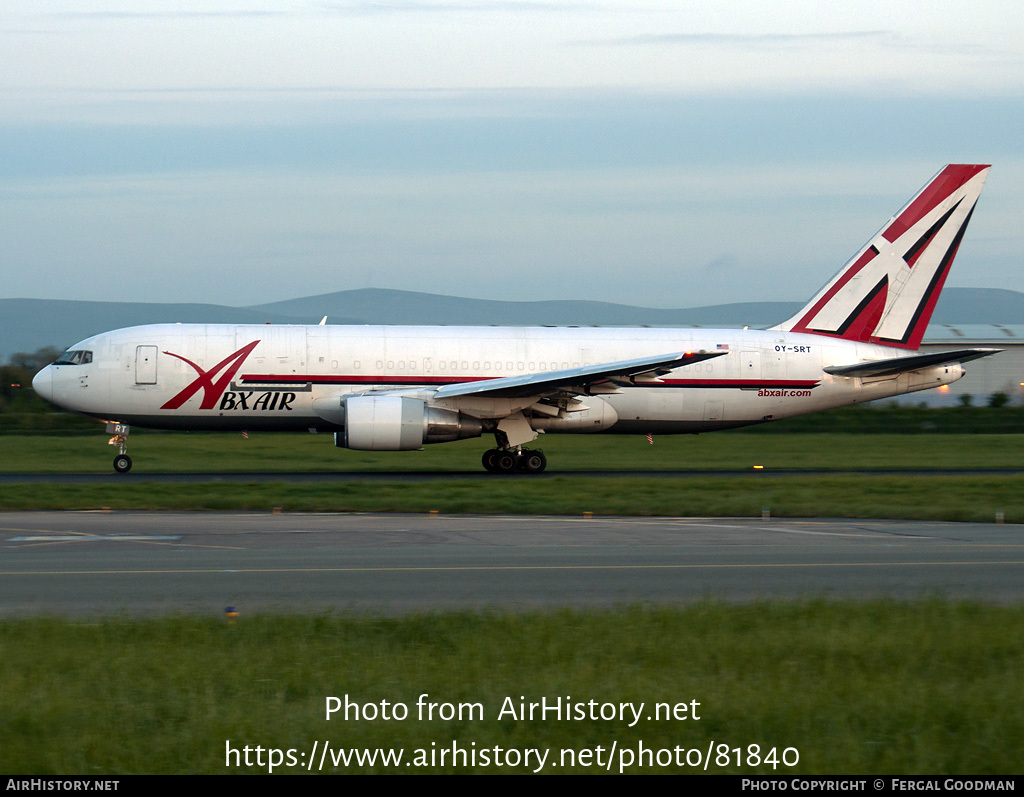 Aircraft Photo of OY-SRT | Boeing 767-232(BDSF) | ABX Air | AirHistory.net #81840