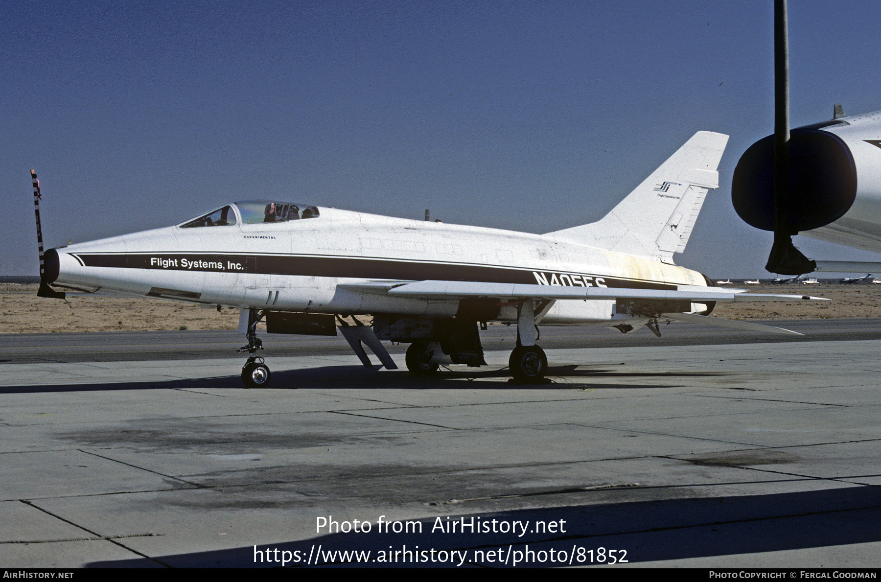 Aircraft Photo of N405FS | North American F-100D Super Sabre | Flight Systems Inc. | AirHistory.net #81852