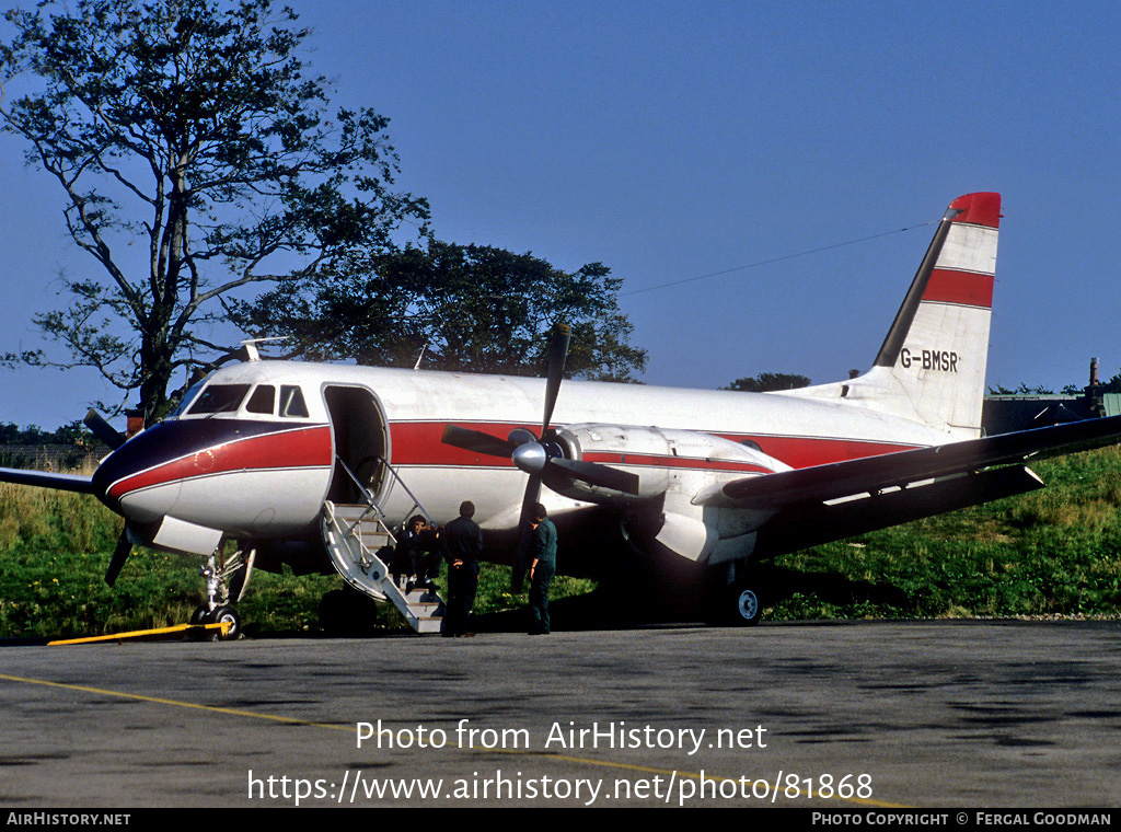 Aircraft Photo of G-BMSR | Grumman G-159 Gulfstream I | Aberdeen Airways | AirHistory.net #81868