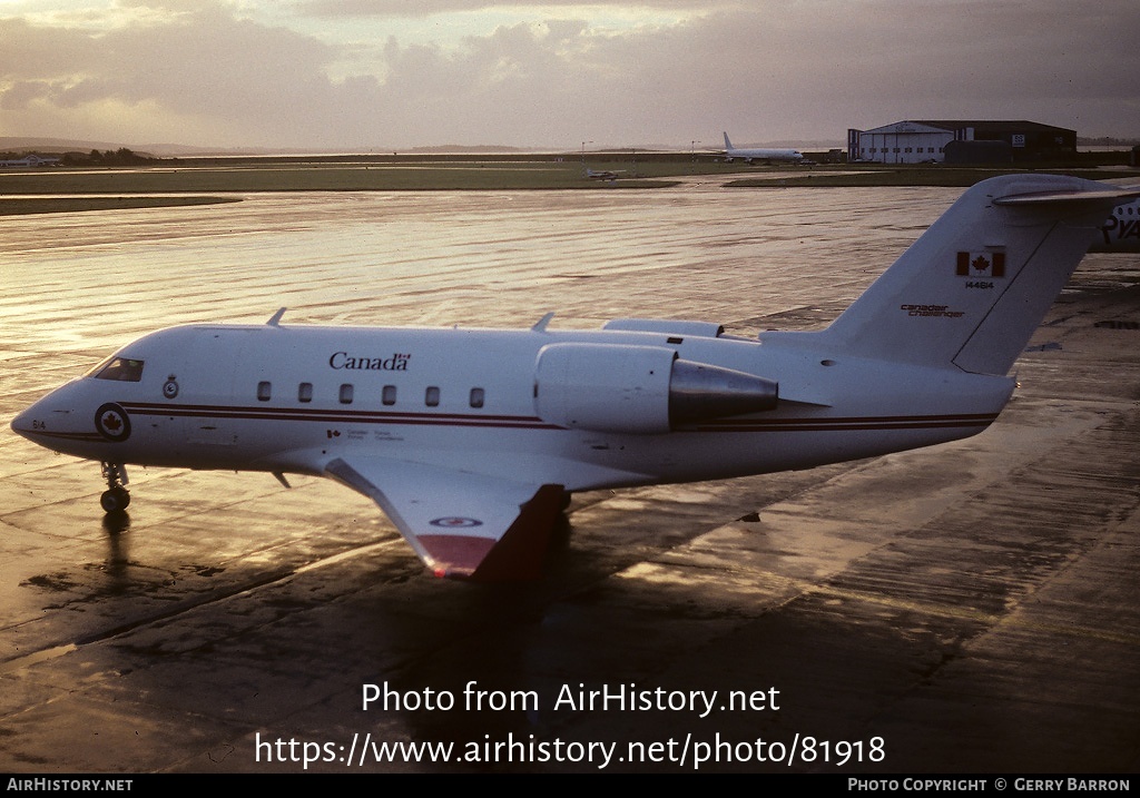 Aircraft Photo of 144614 | Canadair CC-144B Challenger (601/CL-600-2A12) | Canada - Air Force | AirHistory.net #81918