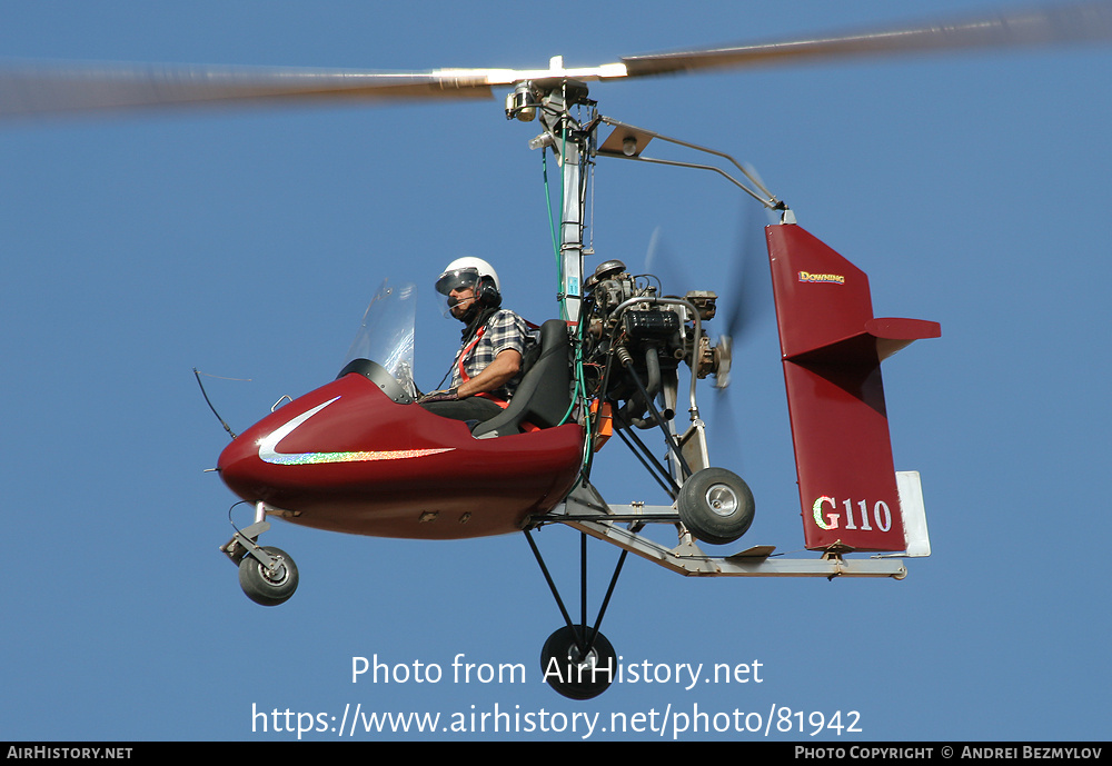 Aircraft Photo of G-0110 / G110 | Peter Green Gyrocopter | Downing | AirHistory.net #81942