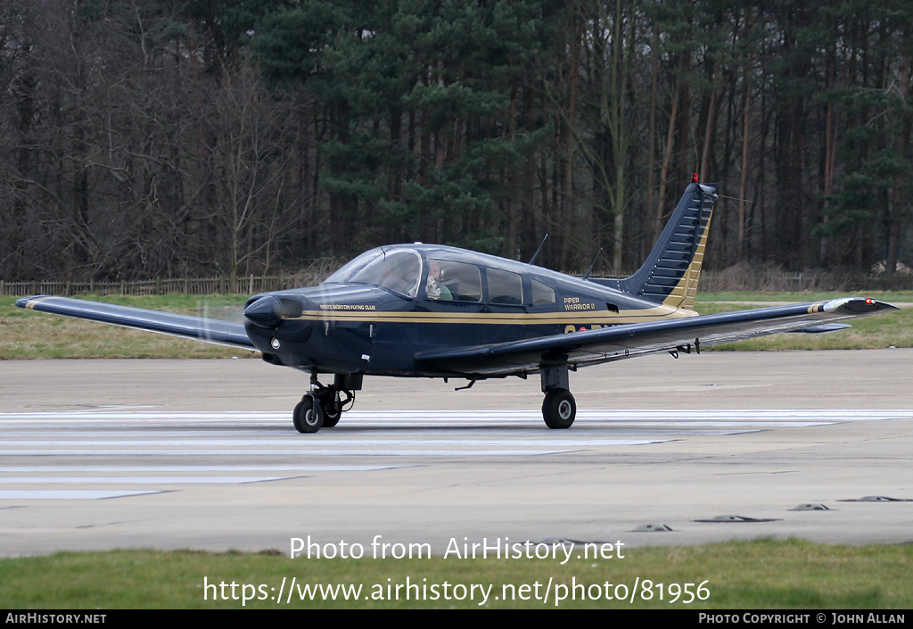 Aircraft Photo of G-BNRG | Piper PA-28-161 Warrior II | Brize Norton Flying Club | AirHistory.net #81956