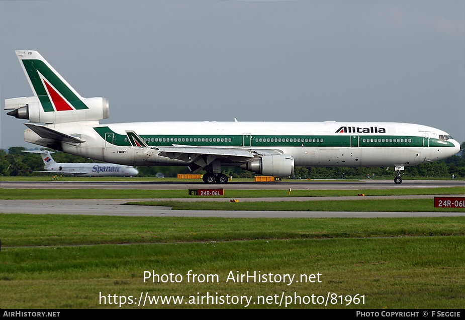 Aircraft Photo of I-DUPD | McDonnell Douglas MD-11 | Alitalia | AirHistory.net #81961