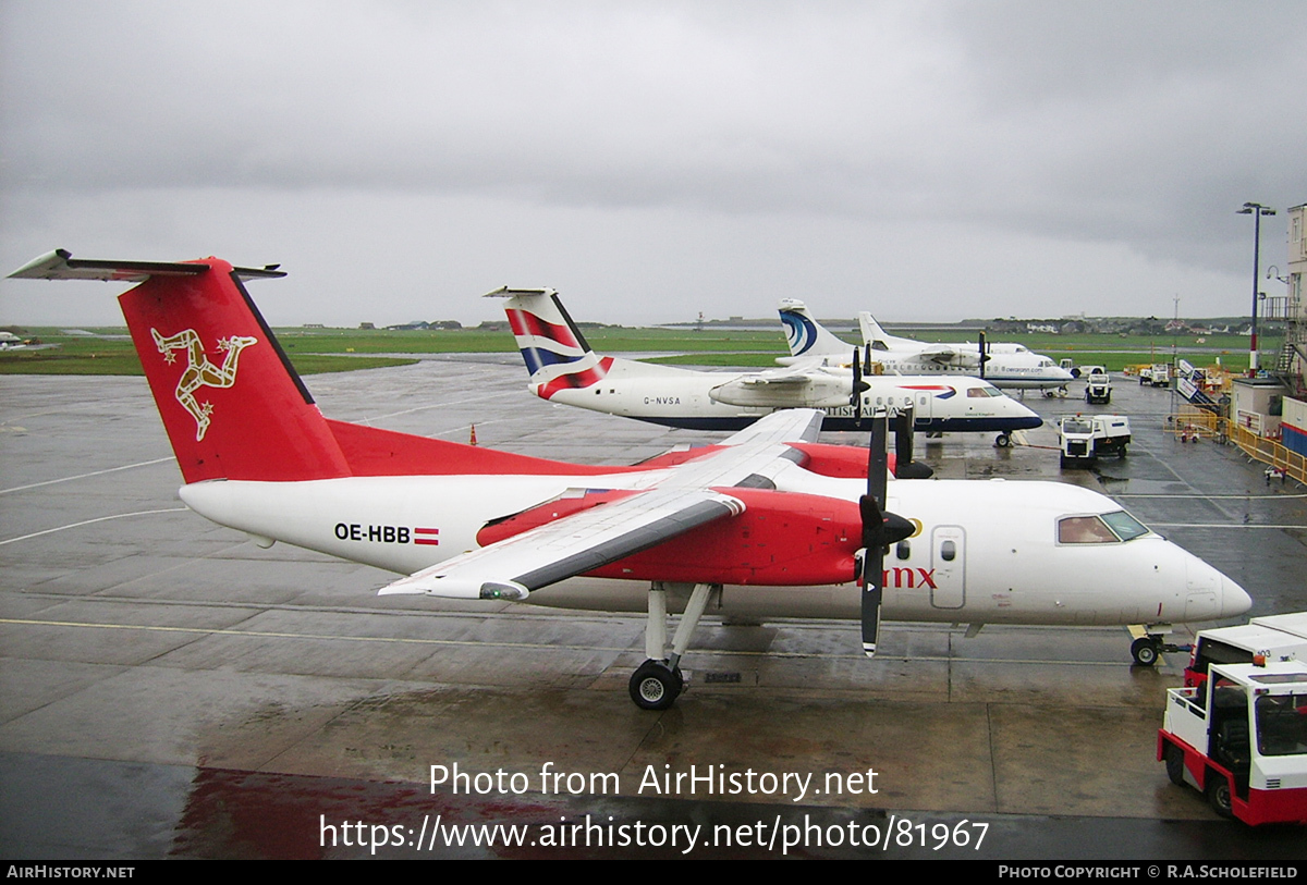 Aircraft Photo of OE-HBB | Bombardier DHC-8-201Q Dash 8 | EuroManx | AirHistory.net #81967