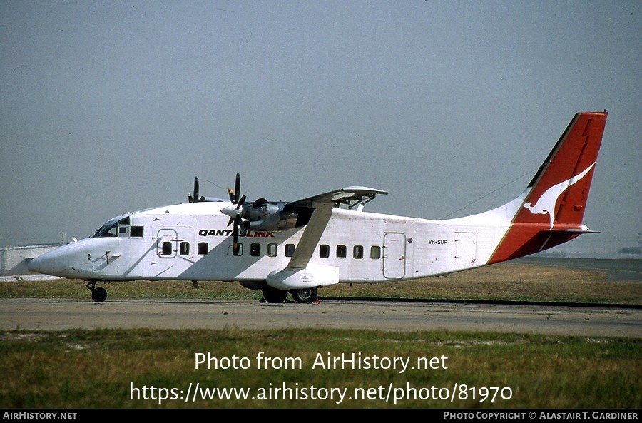 Aircraft Photo of VH-SUF | Short 360-300 | QantasLink | AirHistory.net #81970