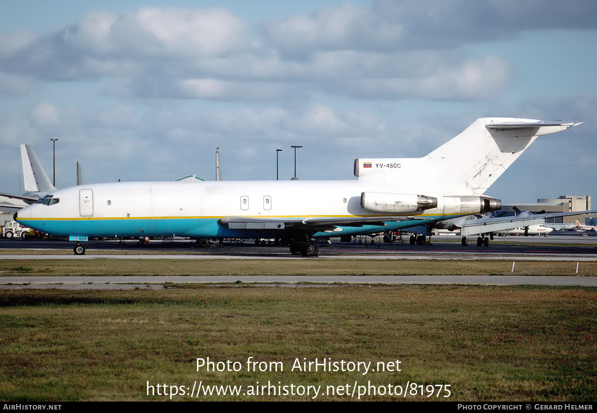 Aircraft Photo of YV-480C | Boeing 727-25(F) | AirHistory.net #81975