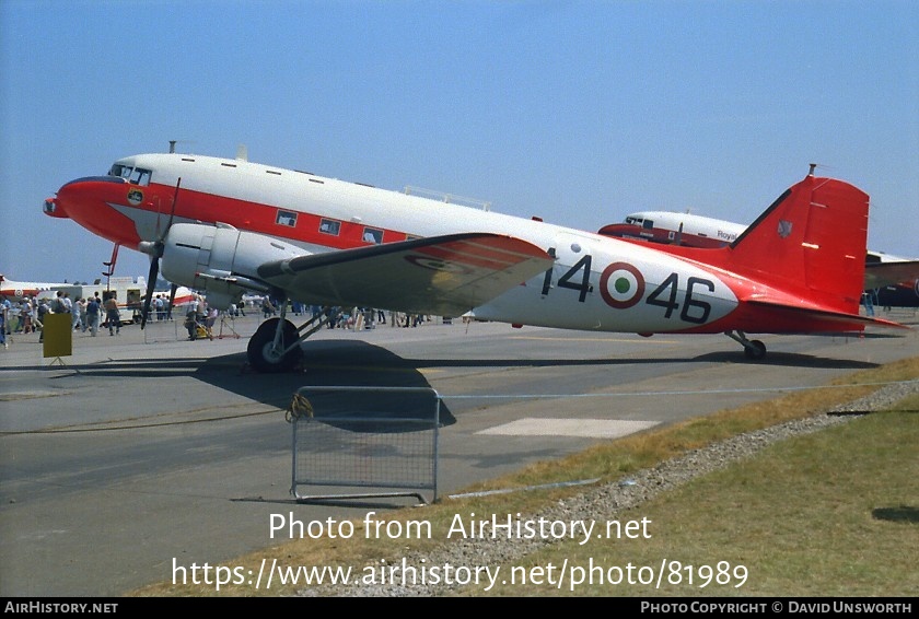 Aircraft Photo of MM61893 | Douglas C-47 Skytrain | Italy - Air Force | AirHistory.net #81989