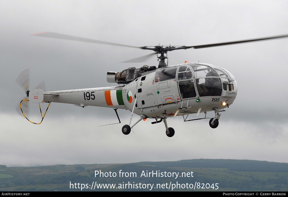 Aircraft Photo of 195 | Sud SA-316B Alouette III | Ireland - Air Force | AirHistory.net #82045