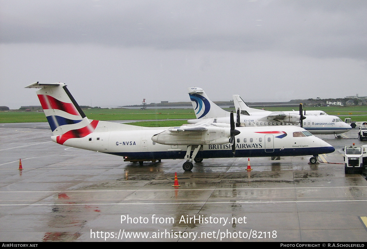 Aircraft Photo of G-NVSA | De Havilland Canada DHC-8-311Q Dash 8 | British Airways | AirHistory.net #82118