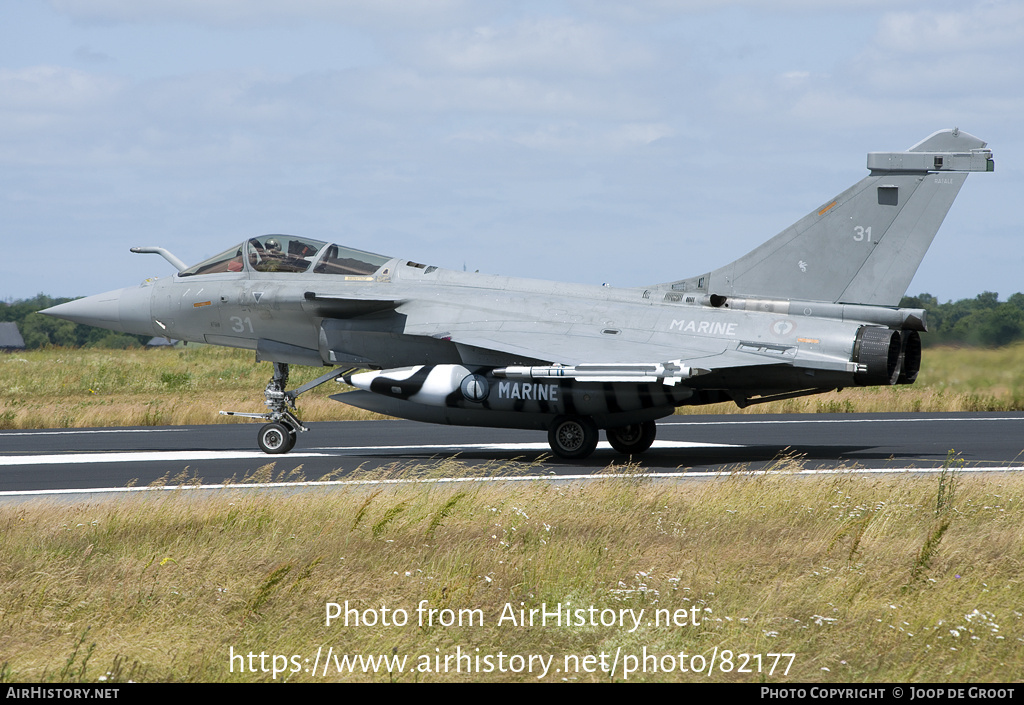 Aircraft Photo of 31 | Dassault Rafale M | France - Navy | AirHistory.net #82177