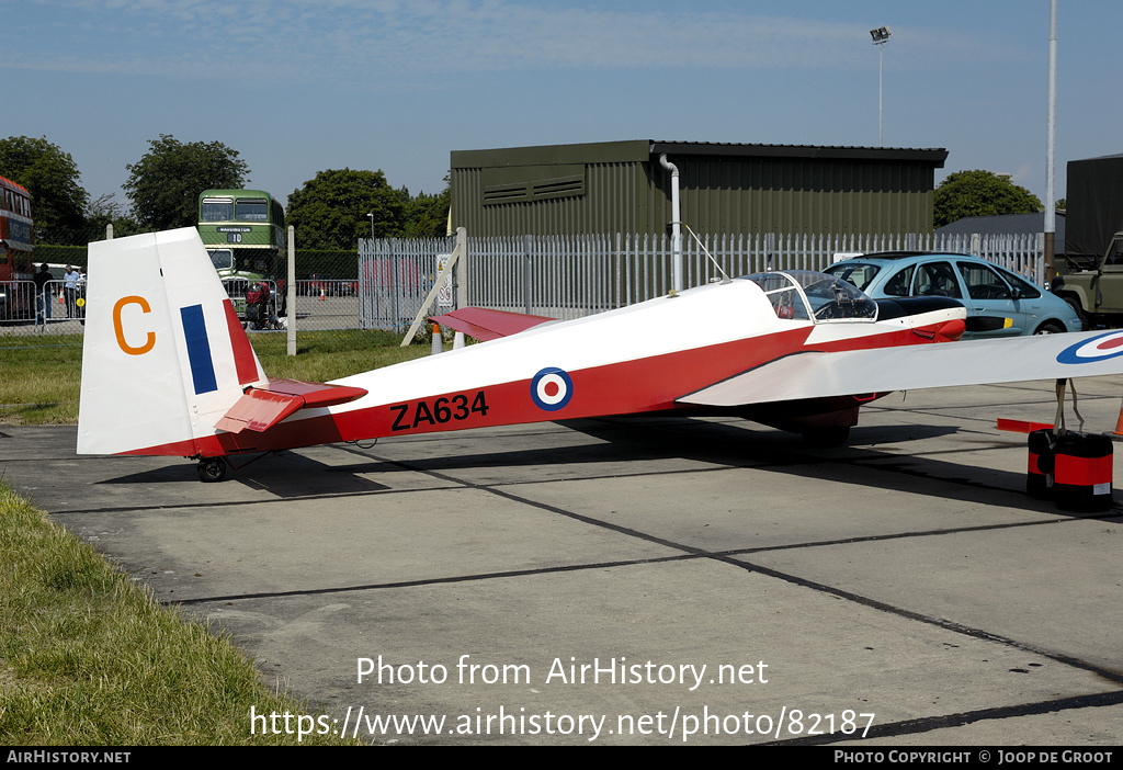 Aircraft Photo of G-BUHA / ZA634 | Scheibe T-61F Venture T2 (SF-25) | UK - Air Force | AirHistory.net #82187