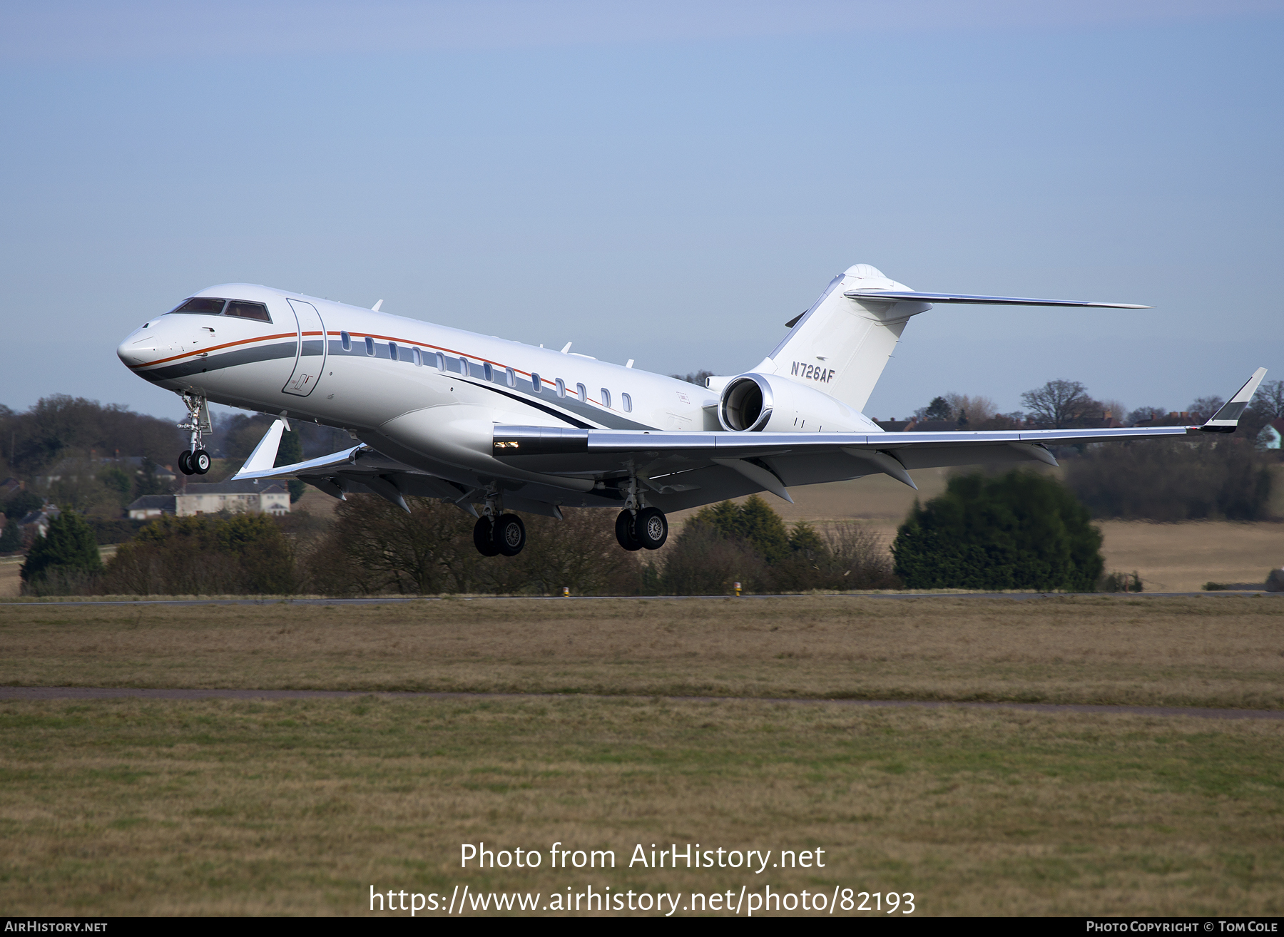 Aircraft Photo of N726AF | Bombardier Global Express (BD-700-1A10) | AirHistory.net #82193