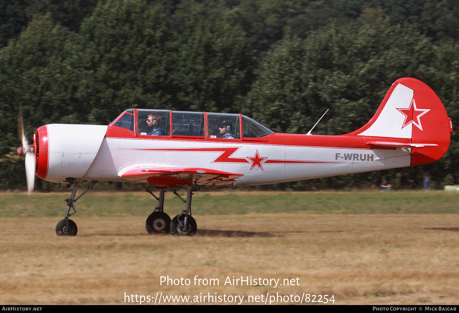 Aircraft Photo of F-WRUH | Yakovlev Yak-52 | Soviet Union - Air Force | AirHistory.net #82254