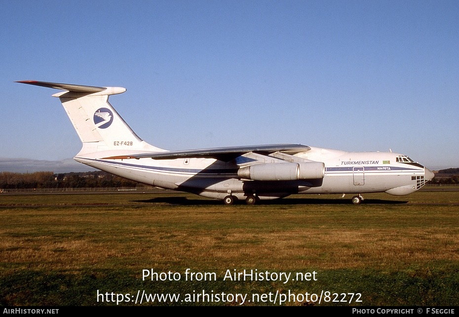 Aircraft Photo of EZ-F428 | Ilyushin Il-76TD | Turkmenistan Airlines | AirHistory.net #82272