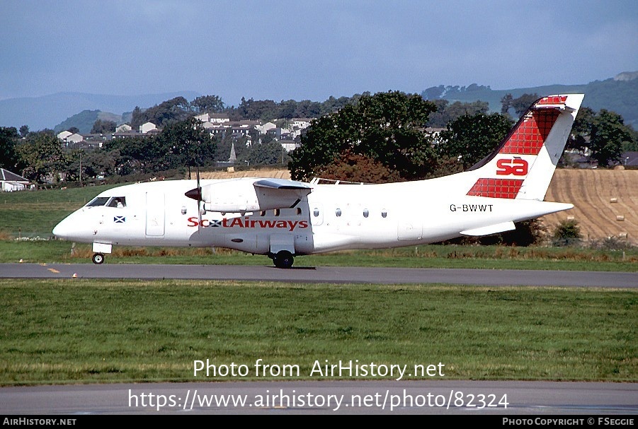 Aircraft Photo of G-BWWT | Dornier 328-110 | Scot Airways | AirHistory.net #82324