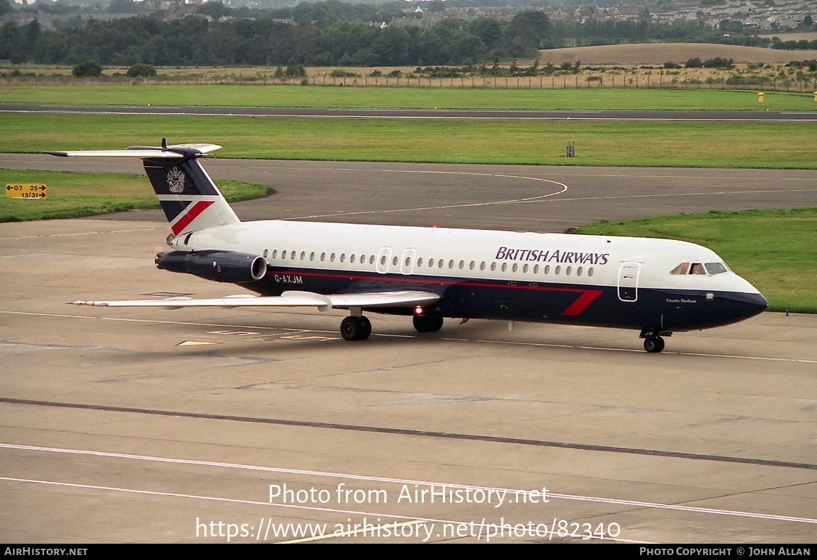 Aircraft Photo of G-AXJM | BAC 111-501EX One-Eleven | British Airways | AirHistory.net #82340