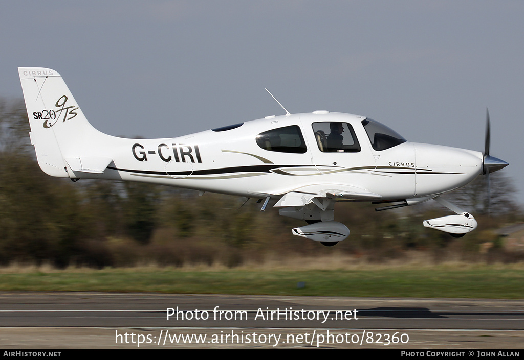 Aircraft Photo of G-CIRI | Cirrus SR-20 G2-GTS | AirHistory.net #82360