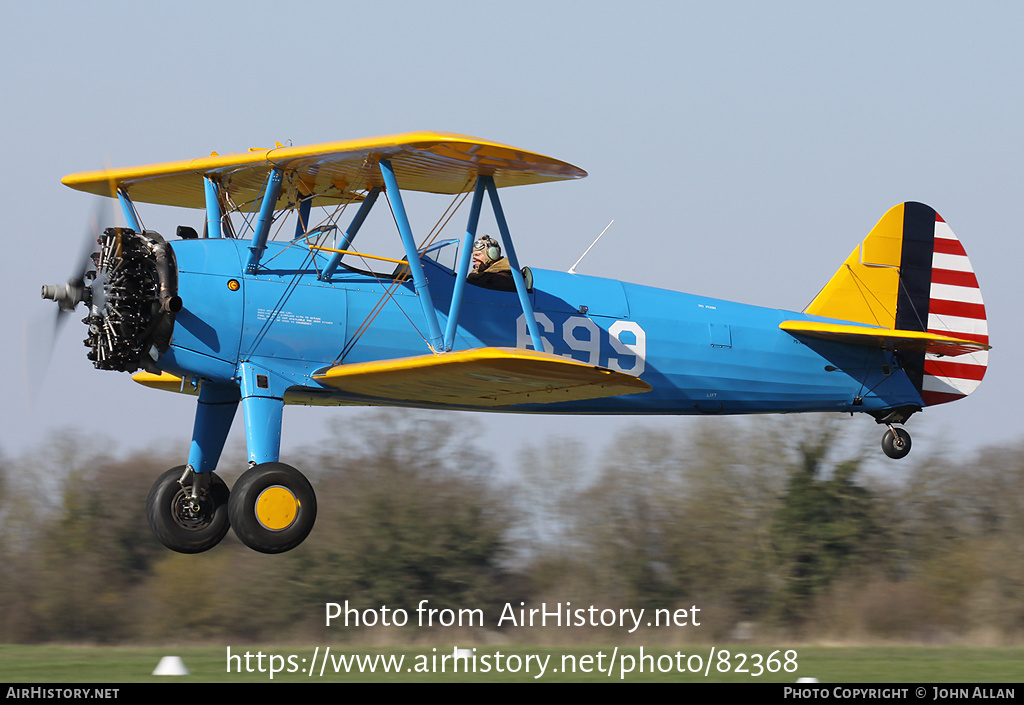 Aircraft Photo of G-CCXB | Boeing N2S-3 Kaydet (B75N1) | USA - Army | AirHistory.net #82368