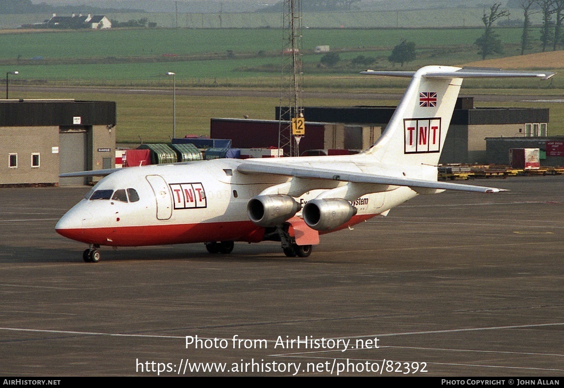 Aircraft Photo of G-TNTA | British Aerospace BAe-146-200QT Quiet Trader | TNT Express | AirHistory.net #82392