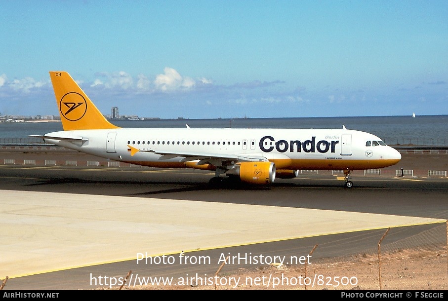 Aircraft Photo of D-AICH | Airbus A320-212 | Condor Berlin | AirHistory.net #82500