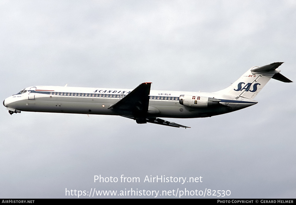 Aircraft Photo of LN-RLH | McDonnell Douglas DC-9-41 | Scandinavian Airlines - SAS | AirHistory.net #82530