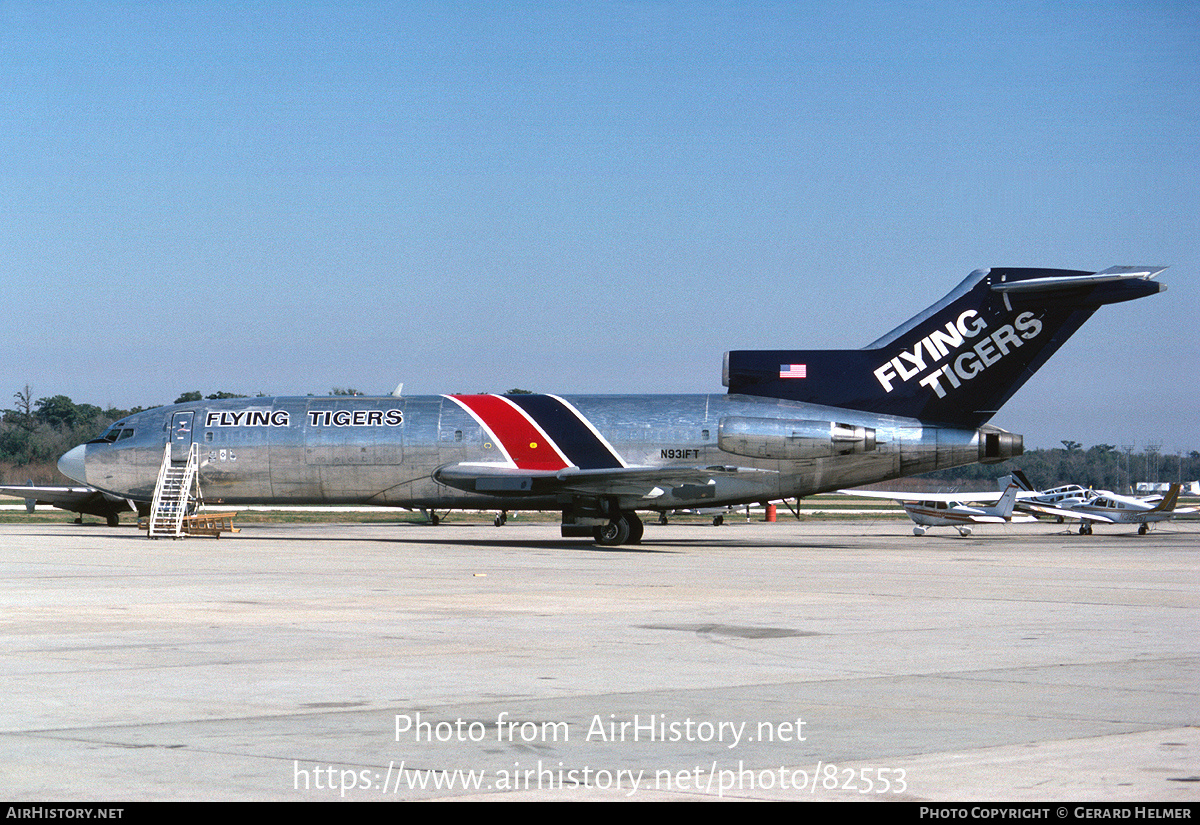 Aircraft Photo of N931FT | Boeing 727-23(F) | Flying Tigers | AirHistory.net #82553