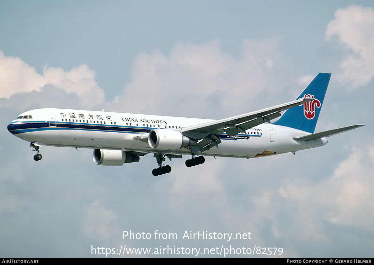 Aircraft Photo of B-2561 | Boeing 767-375/ER | China Southern Airlines | AirHistory.net #82579